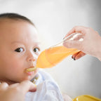 Baby Spoon Feeder - Silicone Baby Feeding Bottle With Spoon