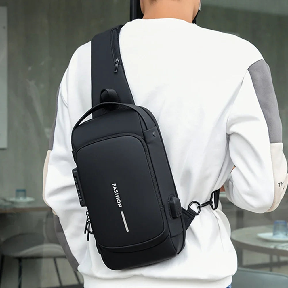 Black bag cross shoulder Fashion Sport Bag