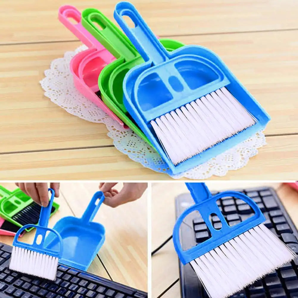 Dustpan and Brush Set for Home Office Use