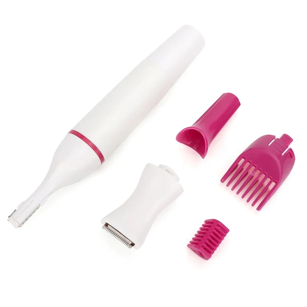 5 in 1 Ladies Electric Trimmer – Veet Style Waterproof Hair Removal Kit