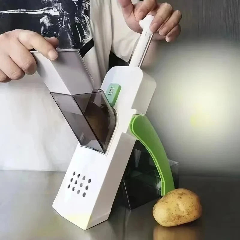 Multifunctional Chopping Artifact, Good for Cutting, Mashing and Silicing, Save Time and Effort