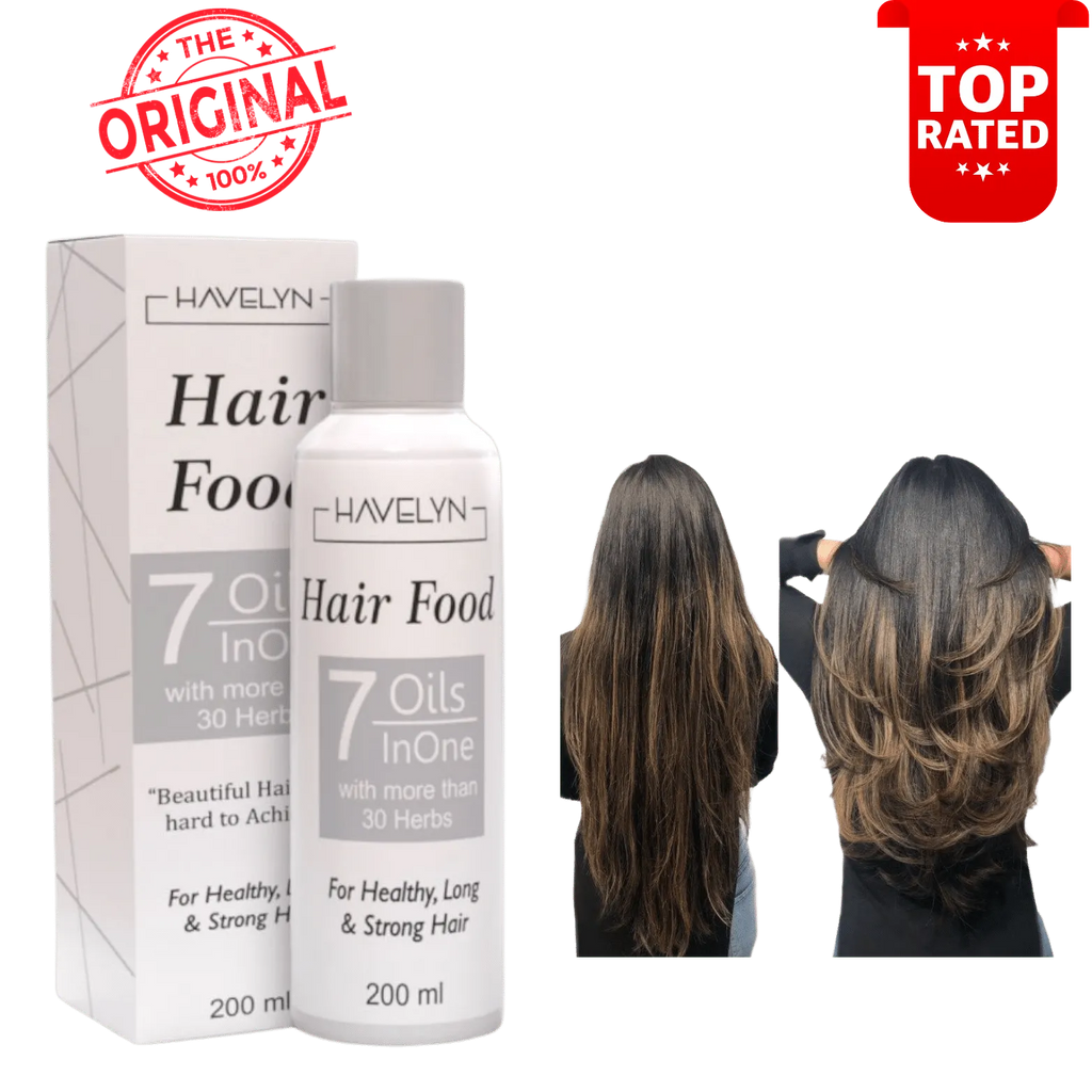 Hair Food Oil – 7 Oils in 1 Herbal Hair Growth Oil