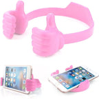 Thumbs-Up Mobile Stand – Cute Flexible Phone Holder for Desk