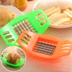 Stainless Steel Vegetable Potato Square Slicer French Fry Grid Cutter