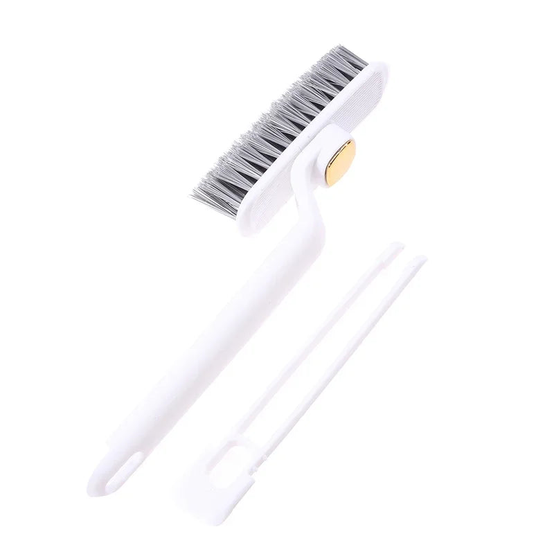 (Pack of 2) 3-in-1 Gap Cleaning Brush – V-Shaped Tile & Corner Scrubber