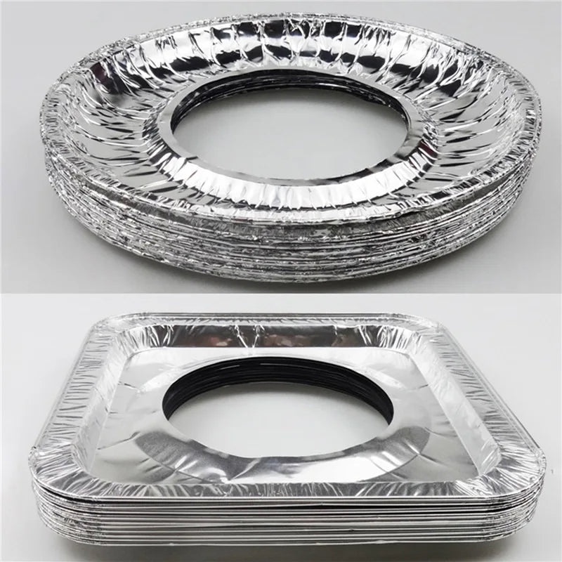 Disposable Gas Stove Covers (10pcs) – Oil-Proof Burner Protectors