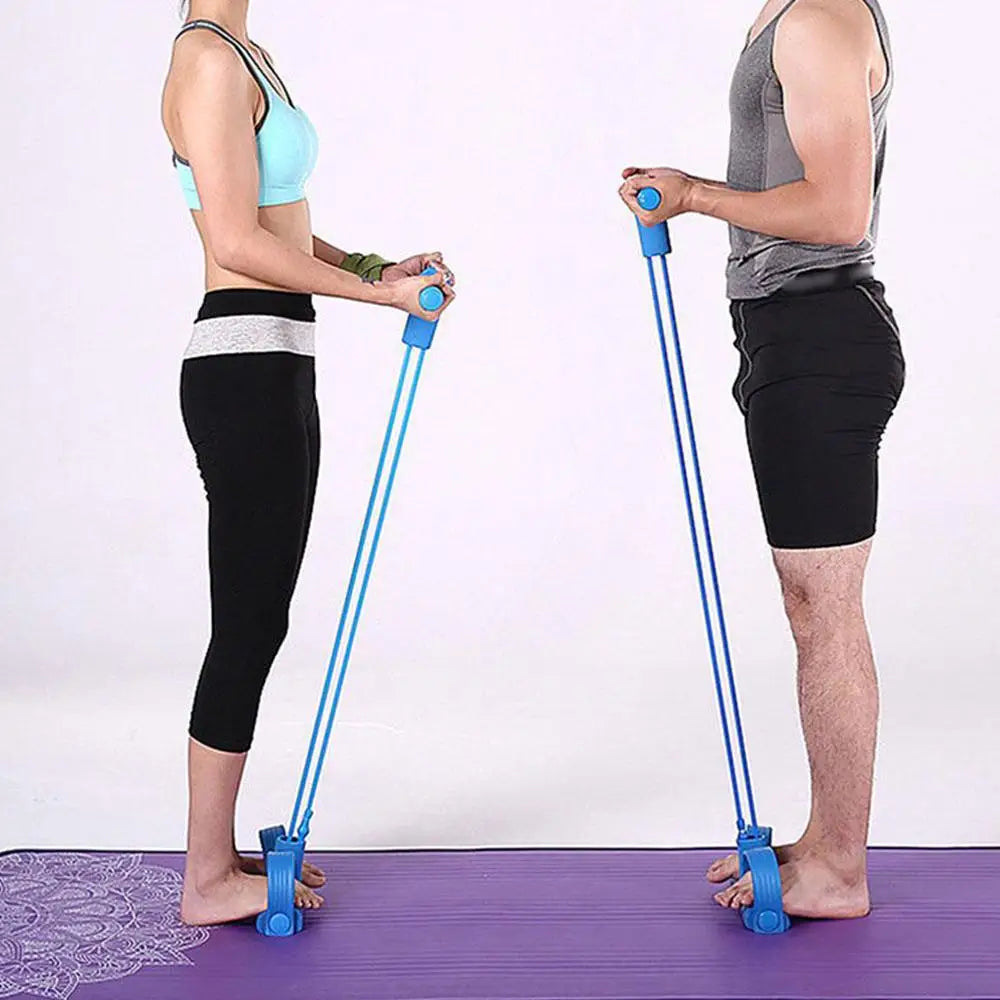 Heavy Duty Peddle Puller Tummy Trimmer Exercise Fitness Band