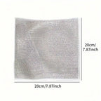 Wire Cleaning Cloth (Pack of 10) – Heavy Duty Metal Scrubber Pads | Non-Scratch Kitchen Cleaning Cloth
