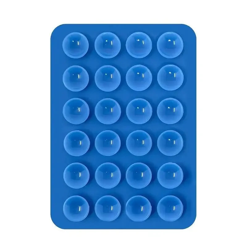Pack of 3 Silicone Mobile Suction Pad – Strong Grip Anti-Slip Phone Holder (Reusable Stick Pad)