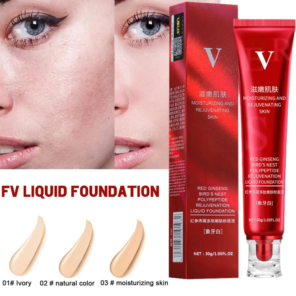 FV Moisturizing Liquid Foundation Tube – Lightweight Full Coverage Foundation