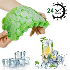 Silicone Ice Cube Tray with LED Effect – Flexible Ice Mold for Drinks | Reusable Ice Cube Maker