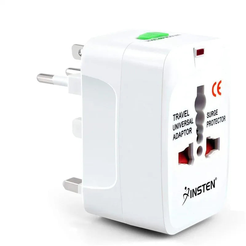 Universal Travel Adapter with USB Charging Ports – Worldwide Plug Converter | Fast Charging Multi Plug