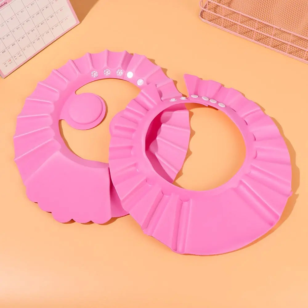 Kids Shower Cap – Adjustable Baby Bath Shampoo Shield Hat