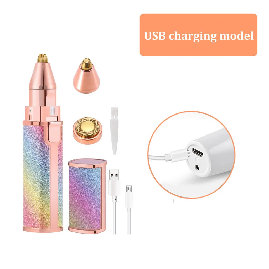 Rainbow Flawless Painless Face Hair Remover