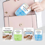 Flower Paper Soap Sheets – Portable Travel Hand Wash Soap (Box Pack) 🌸