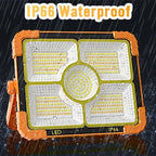 Murcy Portable Solar LED Light – Rechargeable Outdoor Flood Light | Waterproof Emergency Lamp