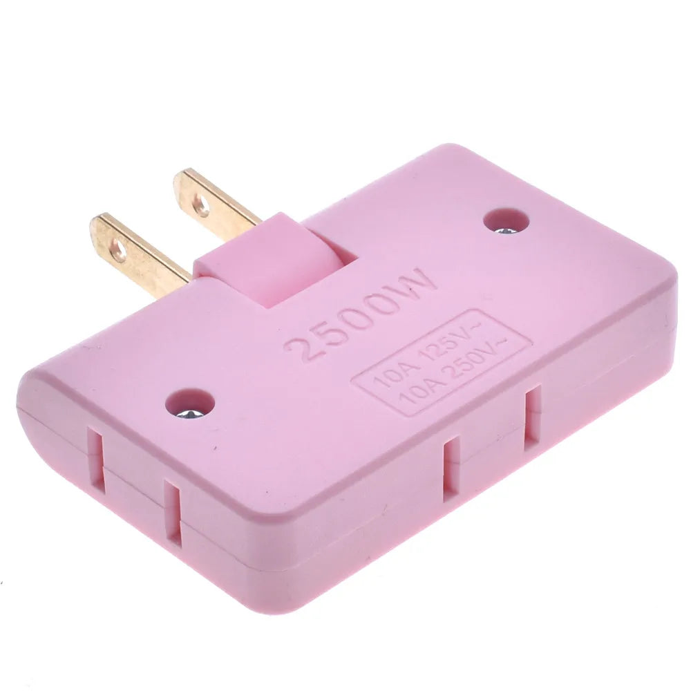 3 in 1 Flat Socket Suitable for Places Without Space