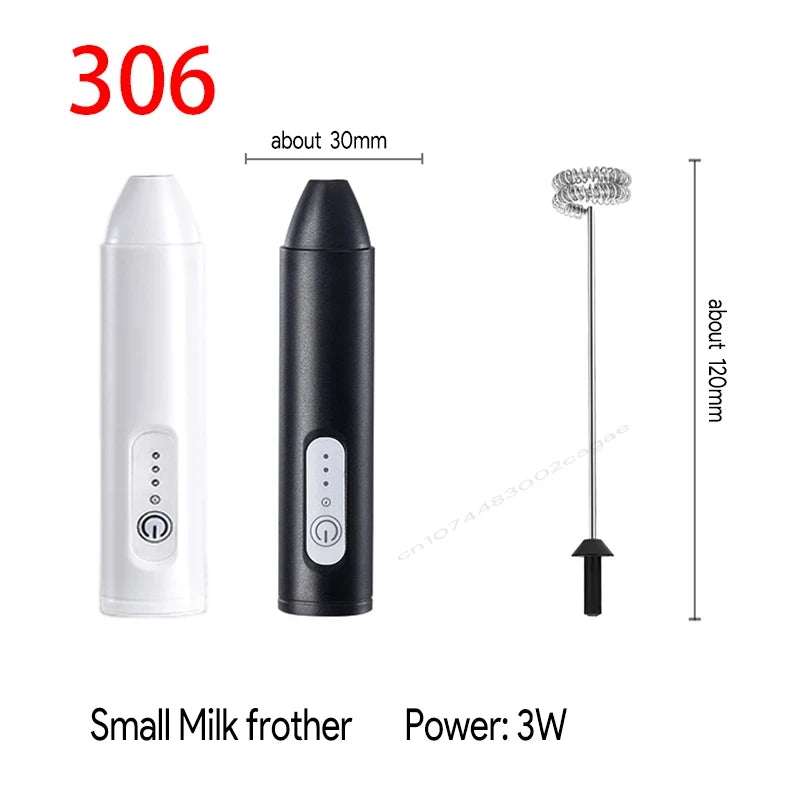 Rechargeable Coffee Beater – Electric Milk Frother | Double Loop
