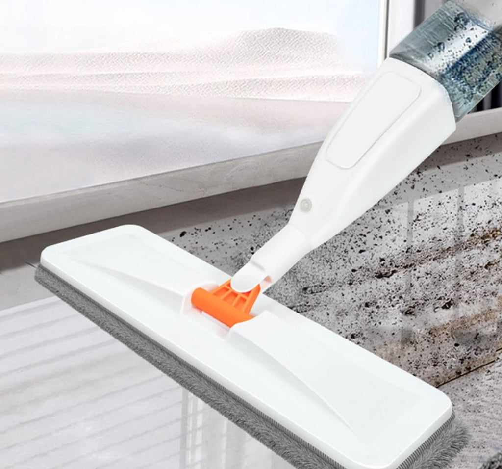 Spray Mop Aurora – Flat Floor Cleaner with Built-in Water Spray | Reusable Microfiber Mop
