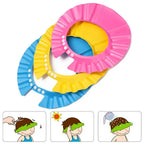 Kids Shower Cap – Adjustable Baby Bath Shampoo Shield Hat