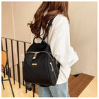 Ladies Croos Body Bag Black and Printed