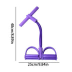 Heavy Duty Peddle Puller Tummy Trimmer Exercise Fitness Band