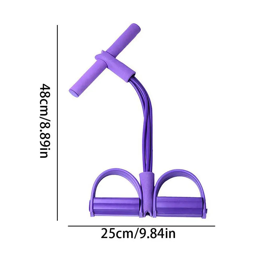 Heavy Duty Peddle Puller Tummy Trimmer Exercise Fitness Band
