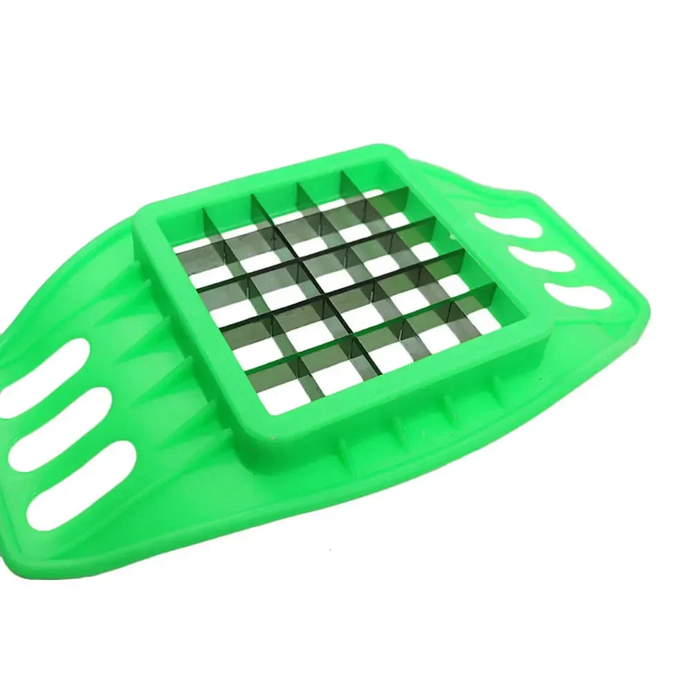 Stainless Steel Vegetable Potato Square Slicer French Fry Grid Cutter