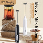 Rechargeable Coffee Beater – Electric Milk Frother | Double Loop
