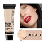 Miss Rose Matte Foundation – Long Lasting Full Coverage Liquid Foundation