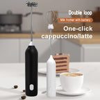 Rechargeable Coffee Beater – Electric Milk Frother | Double Loop
