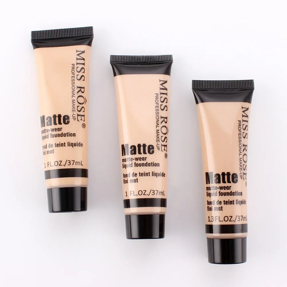 Miss Rose Matte Foundation – Long Lasting Full Coverage Liquid Foundation