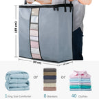 Blanket Cloth Bag Grey Pack Of 4