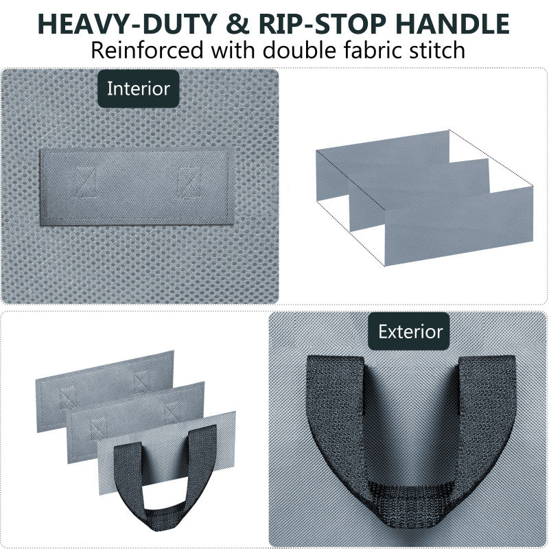 Blanket Cloth Bag Grey Pack Of 4