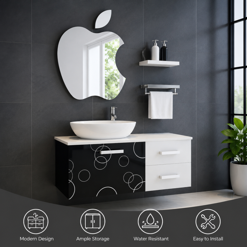 3D Apple wall Stikcer
