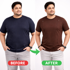 SlimAura Men’s Premium Cotton T-Shirt – Soft, Breathable & Comfortable Fit